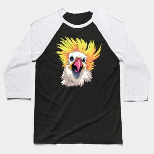 Cockatoo Smiling Baseball T-Shirt